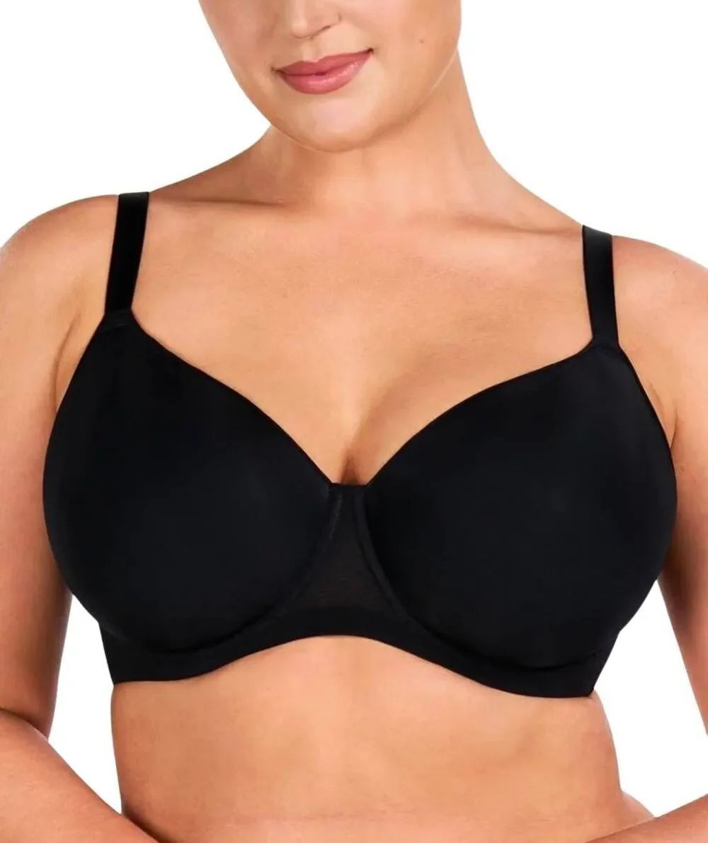 HSIA Black Minimizer Bra 38G Polyester New With Tags NWT